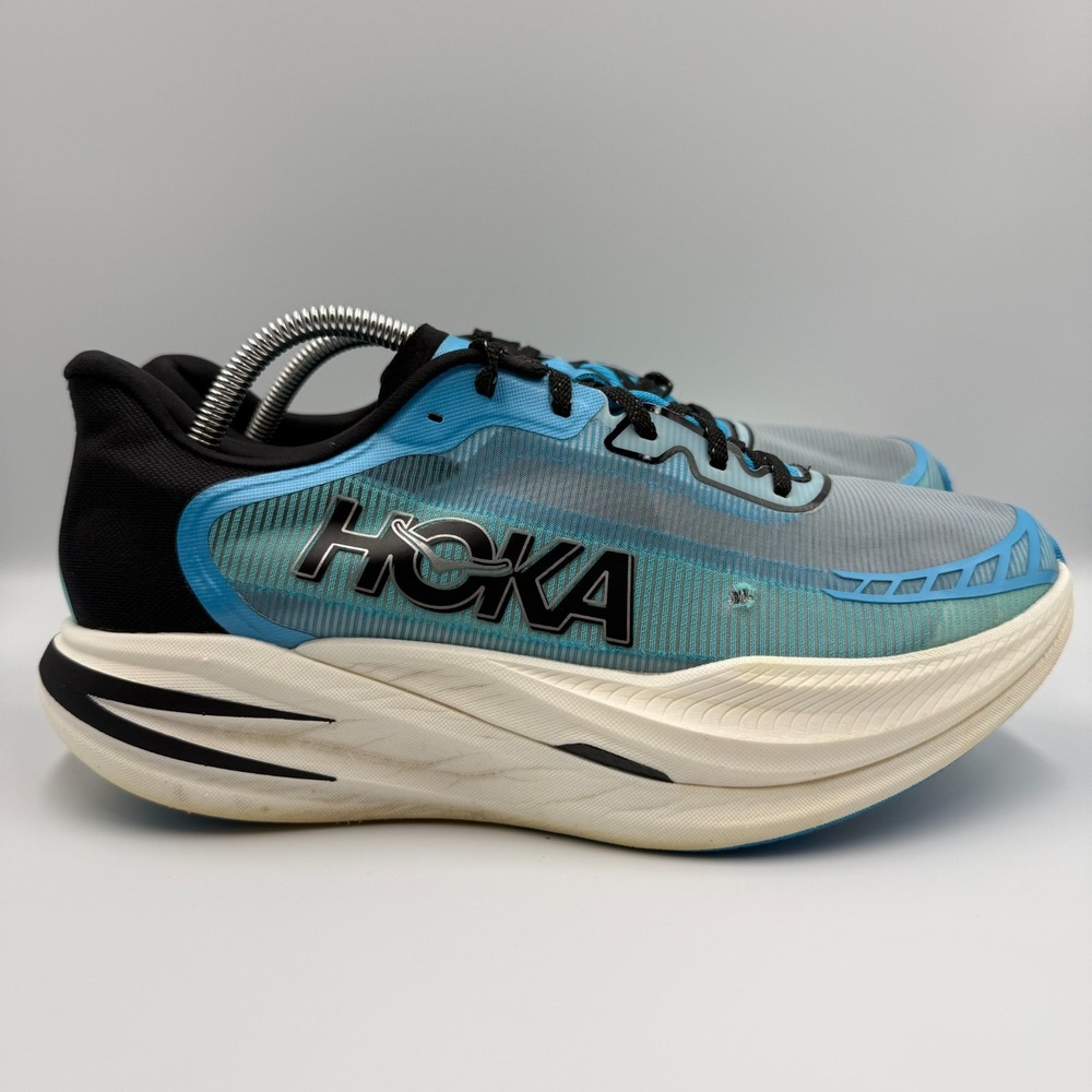 Hoka One One Cielo X1 2.0 Skyward Blue Running Shoes Men's Size 11 1162053SKYW
